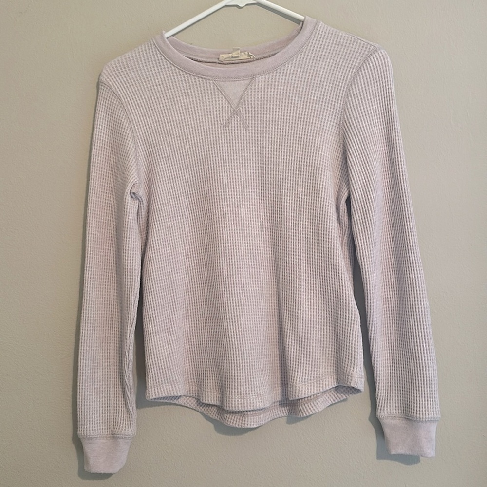 Madewell Waffle Long Sleeve Tee